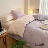 Pastel Duo Bedding Set - Pink + Purple